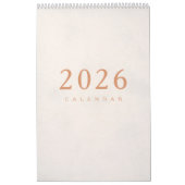 Simple Luxury Design Calendar カレンダー (カバー)
