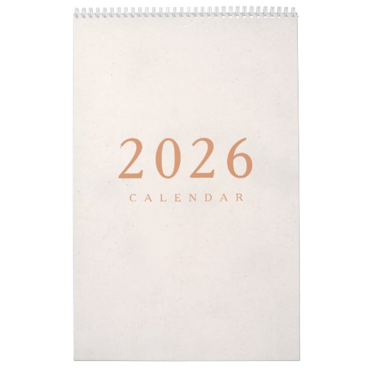 Simple Luxury Design Calendar カレンダー (カバー)