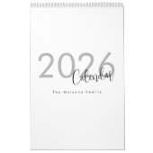 Simple Luxury Design Calendar カレンダー (カバー)
