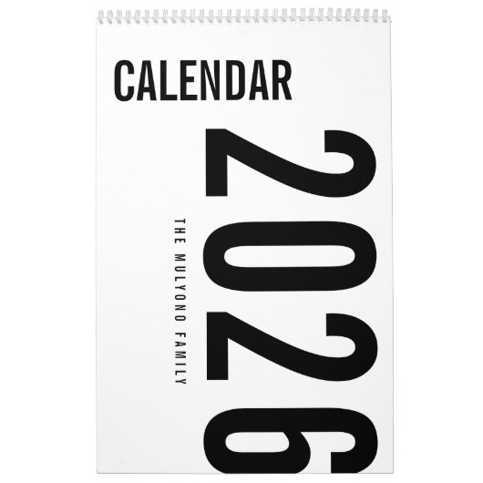 Simple Luxury Design Calendar カレンダー (カバー)