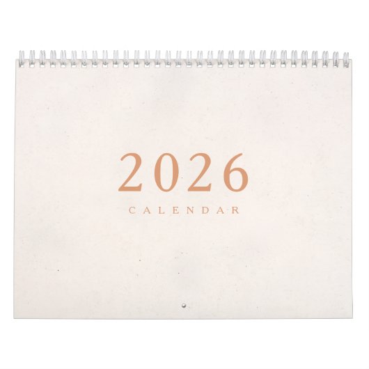 Simple Luxury Design Calendar カレンダー (カバー)