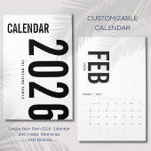 Simple Luxury Design Calendar カレンダー