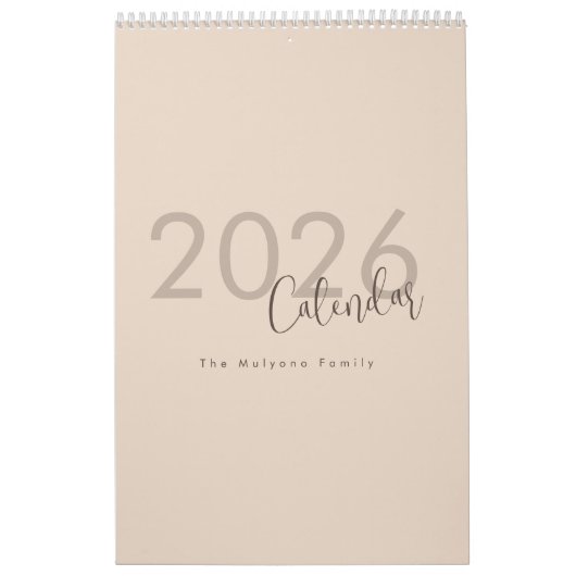 Simple Luxury Design Calendar カレンダー (カバー)