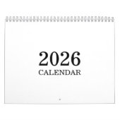 Simple Luxury Design Calendar カレンダー (カバー)