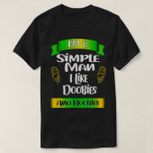 Simple Man Pot  Tシャツ (デザイン正面)