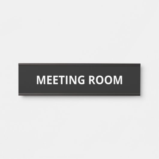 Simple Meeting Room サインプレート (正面)