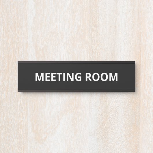 Simple Meeting Room サインプレート (正面)