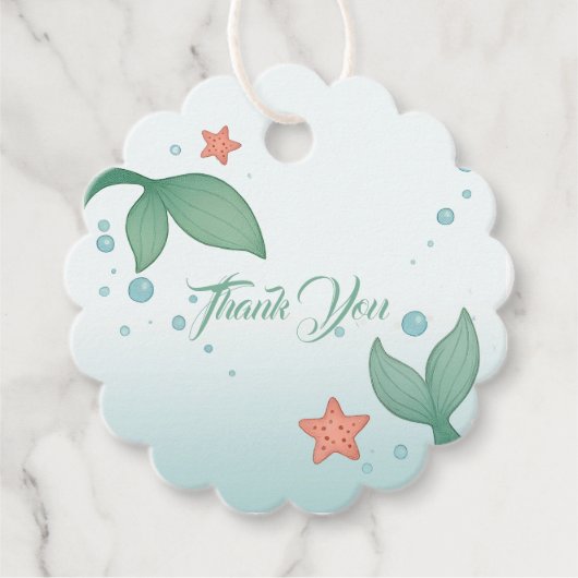 Simple mermaid's tails フェイバータグ (正面)