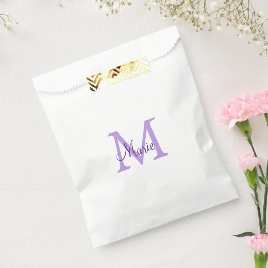 simple minimal add name monogram pink red   throw  フェイバーバッグ (封をした状態)