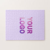 simple minimal add your logo/design here text      ジグソーパズル (横)