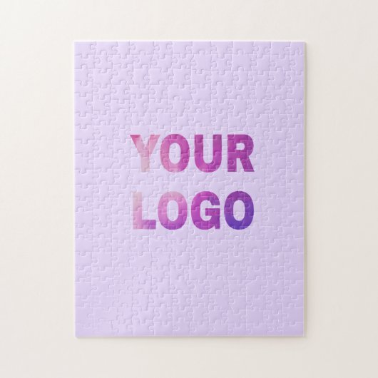 simple minimal add your logo/design here text      ジグソーパズル (縦)