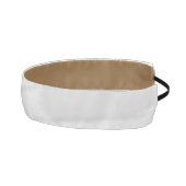 simple minimal add your name photo year watercolor アスレチックヘッドバンド (右)