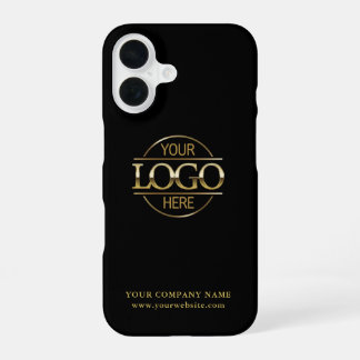 Simple Minimal Custom Business Company Logo iPhone 16ケース