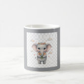 Simple minimal elegant custom logo here company    コーヒーマグカップ (中央)