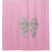 Simple minimal elegant custom logo here company t  シャワーカーテン (正面)