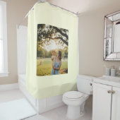 Simple minimal elegant custom logo here company t  シャワーカーテン (インサイチュ)