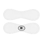 SIMPLE MINIMAL MODERN MONOGRAM ELEGANT STYLE CHIC  野球ボール (パネル)