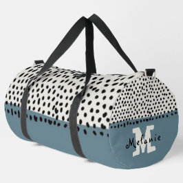 Simple Minimal Monogram Name Backpack ダッフルバッグ