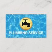 Simple Minimalist Gold Faucet Home Plumbing 名刺 (正面)