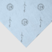 Simple Minimalist Modern Light Blue 薄葉紙 (詳細)