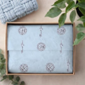 Simple Minimalist Modern Light Blue 薄葉紙