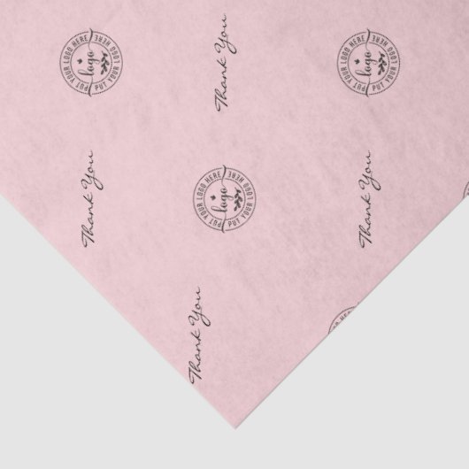 Simple Minimalist Modern Light Pink 薄葉紙 (詳細)