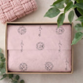 Simple Minimalist Modern Light Pink 薄葉紙