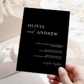 Simple Minimalist & Modern | Wedding Invitation 招待状