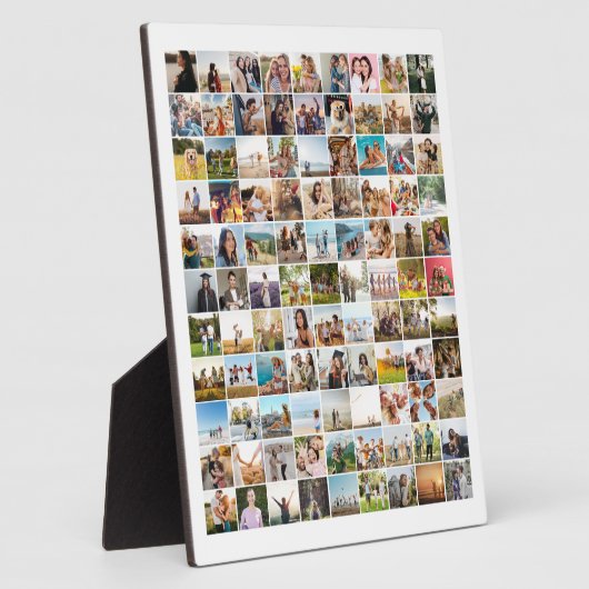 Simple Modern 99 Foto Collage フォトプラーク (側面)