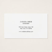 Simple Modern Add Logo Gold Border (裏面)