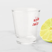 Simple Modern Austria National Flag Apparel  ショットグラス (左)