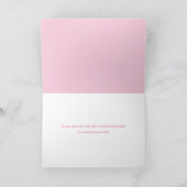 Simple Modern Bright and Cheery Birthday Card カード (内部)