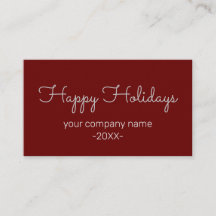 SIMPLE MODERN CORPORATE BUSINESS MERRY CHRISTMAS  