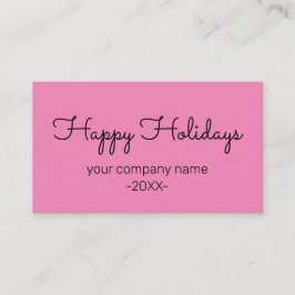 SIMPLE MODERN CORPORATE BUSINESS MERRY CHRISTMAS 名刺
