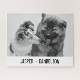 Simple, Modern Custom Pet or People Photo ジグソーパズル