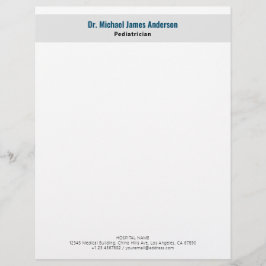 Simple Modern Doctor  レターヘッド