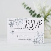 Simple Modern Elegant Classic Wedding RSVP (スタンド正面)