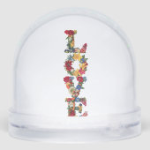 Simple Modern Floral LOVE Typography (裏面)