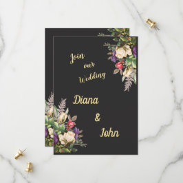 Simple modern invitation, simple, minimalist セーブザデート