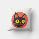  Simple modern minimalist animal graphic  クッション (裏面)