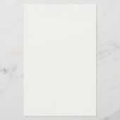 Simple Modern Monogram Gold Price List Menu チラシ (裏面)