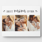 Simple Modern Personalized Gift for Mom Photo フォトプラーク (正面)