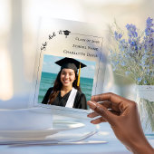 Simple modern photo Graduate アクリルサイン