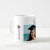 Simple modern photo Graduate コーヒーマグカップ (正面左)