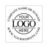 Simple Modern Promotional Company Business Logo ラバースタンプ (インプリント)
