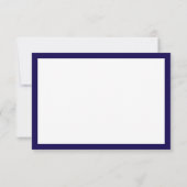 Simple Modern Script Graduation サンキューカード (裏面)