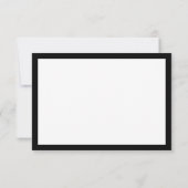 Simple Modern Script Graduation サンキューカード (裏面)