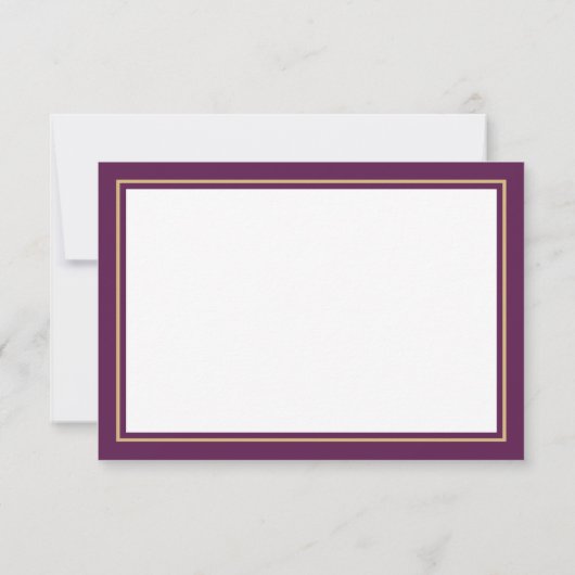 Simple Modern Script Graduation Thank You Card サンキューカード (裏面)