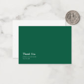 Simple Modern Thank You Cards ノートカード (正面/裏面インサイチュ)