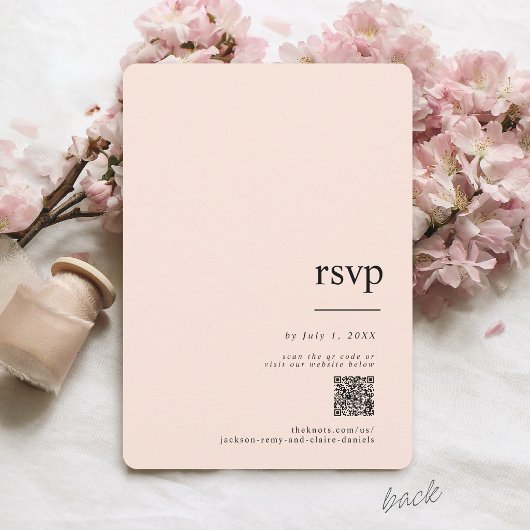 Simple Modern This Is About To Get Real Wedding 招待状